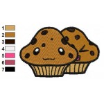 Free Muffins Embroidery Designs